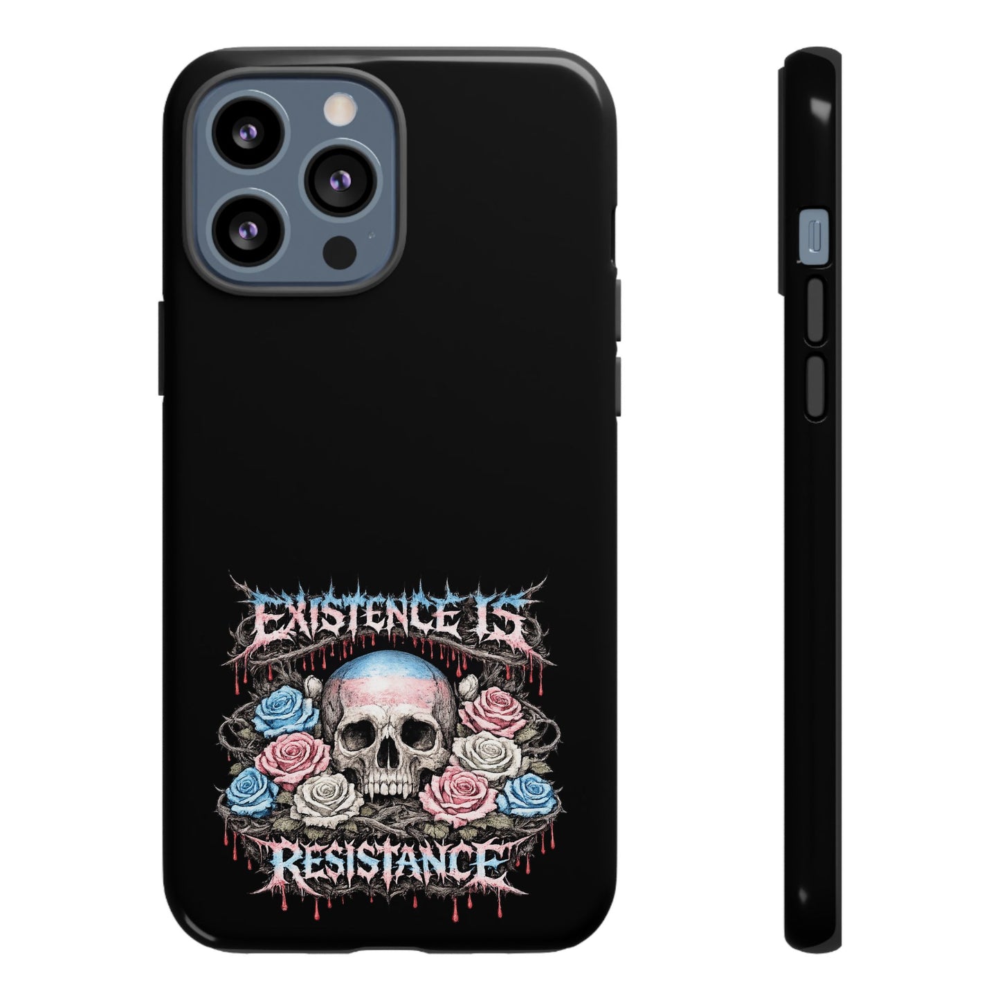 BLVCK // Existence Is Resistance - iPhone Case