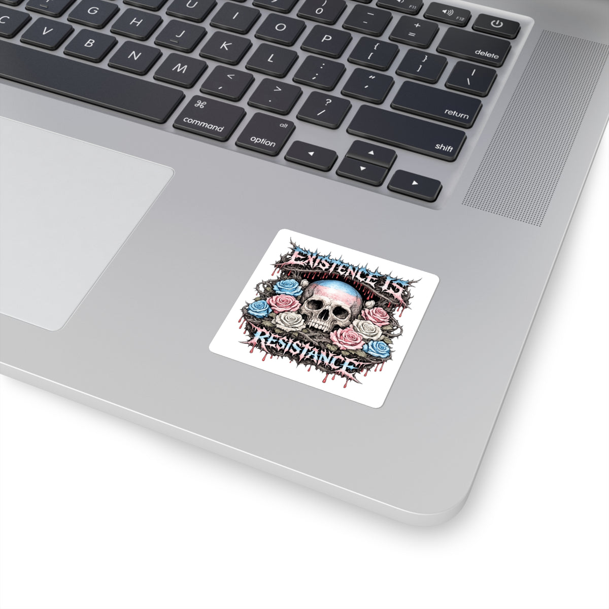 Existence Is Resistance // 2x2 BLVCK Sticker