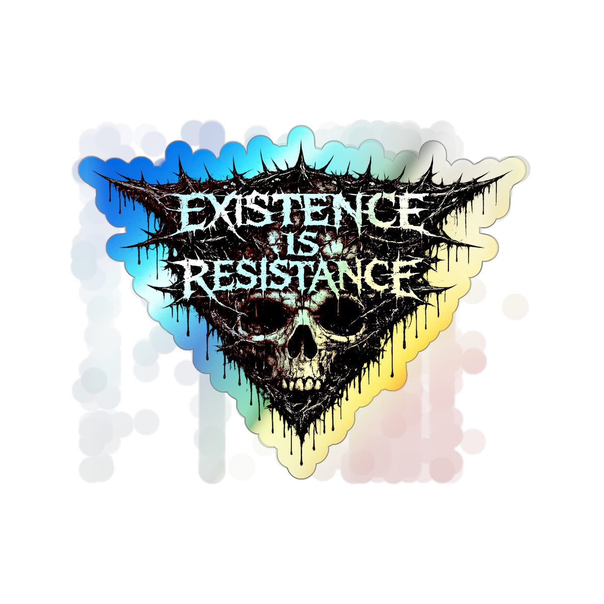 BLVCK Sigil // Holographic Sticker // Existence Edition