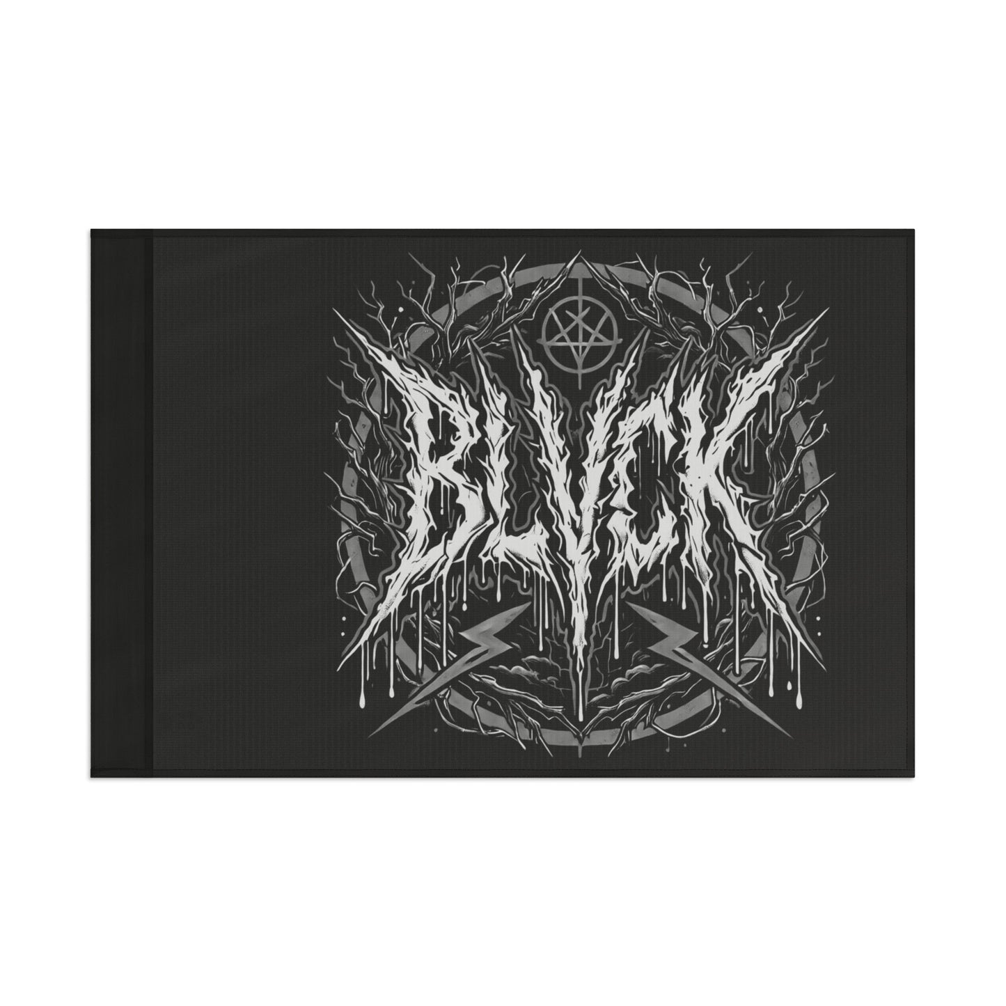 BLVCK Sigil Flag // Shadow Edition