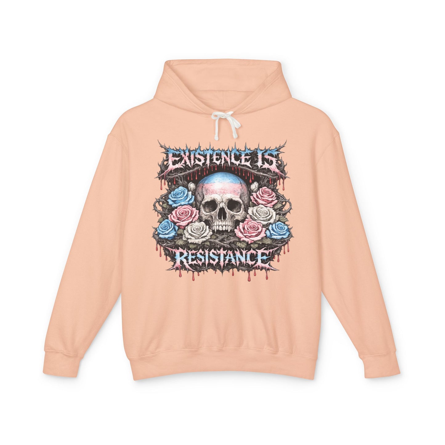 BLVCK // Existence Is Resistance Pride Hoodie