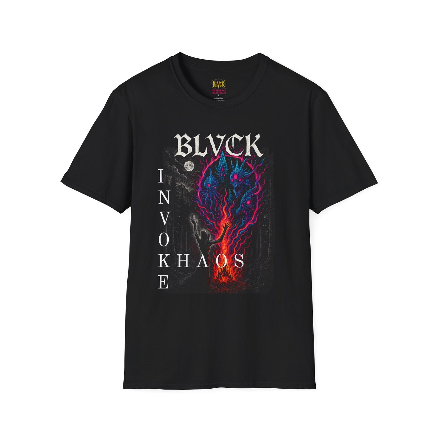 Invoke Khaos // BLVCK Collaborations - Haldîr's Designs Tee
