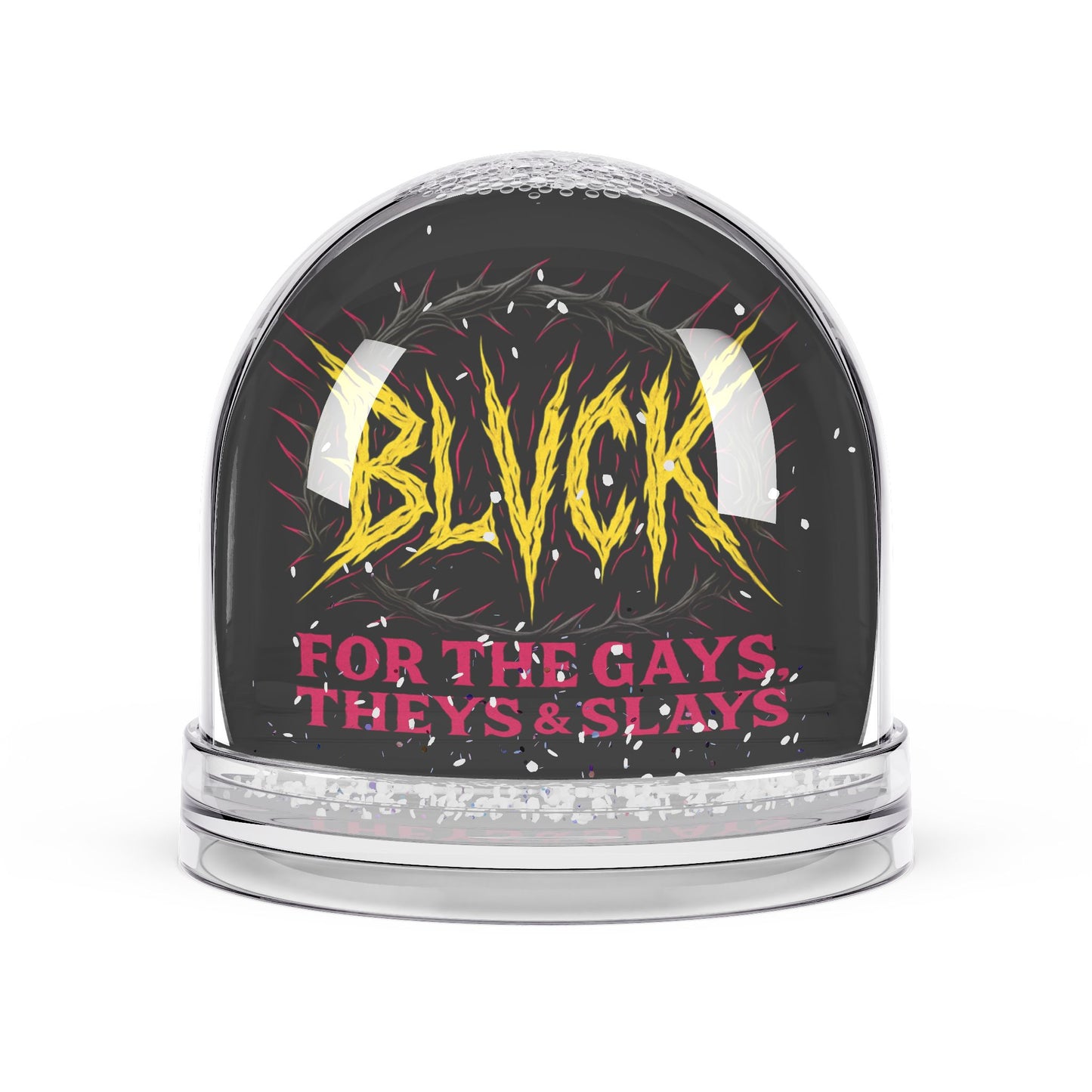 BLVCK // Yuletide Snow Globe