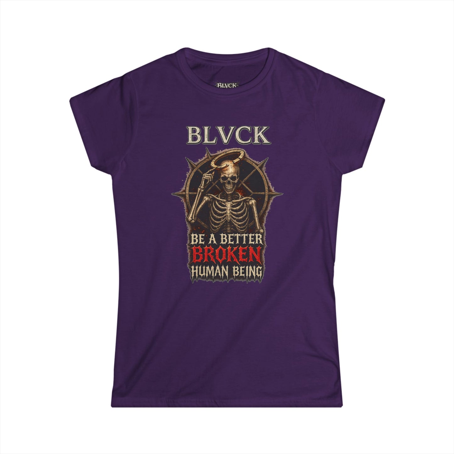 BLVCK // Better Broken Human Being - Women's Tee