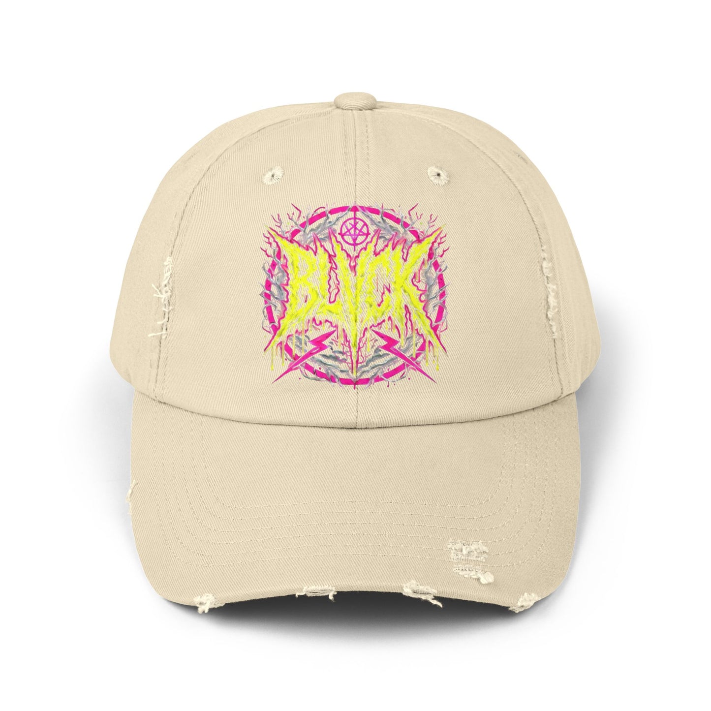 BLVCK Sigil // Distressed Cap
