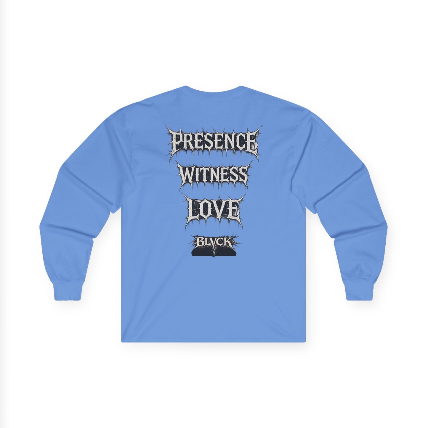 BLVCK // Better Broken Human Being - Long Sleeve Cotton Tee
