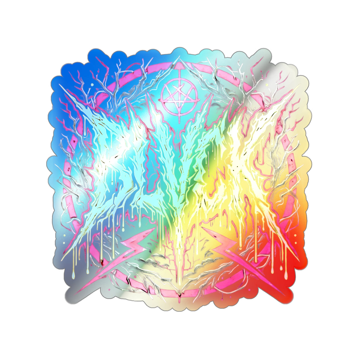 BLVCK Sigil // Holographic Sticker // Transmutation Edition