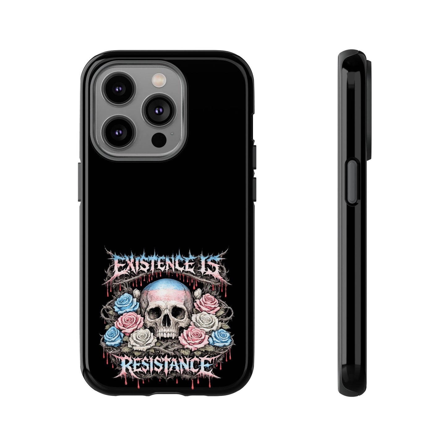 BLVCK // Existence Is Resistance - iPhone Case