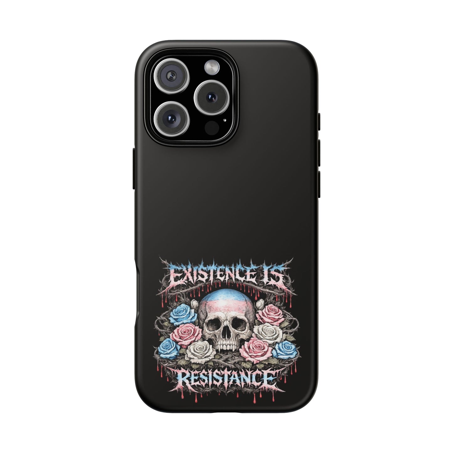 BLVCK // Existence Is Resistance - iPhone Case