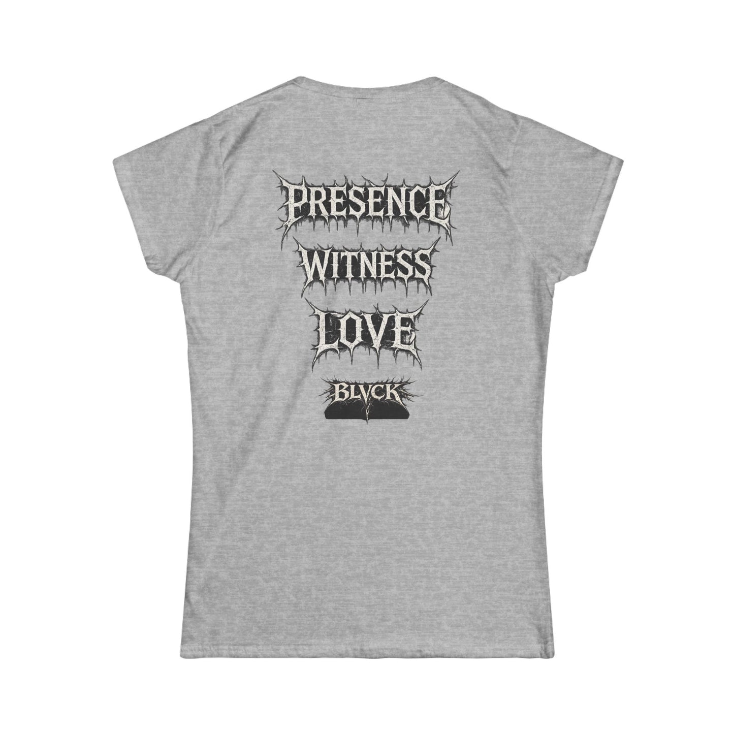 BLVCK // Love Over Will – Women's Tee