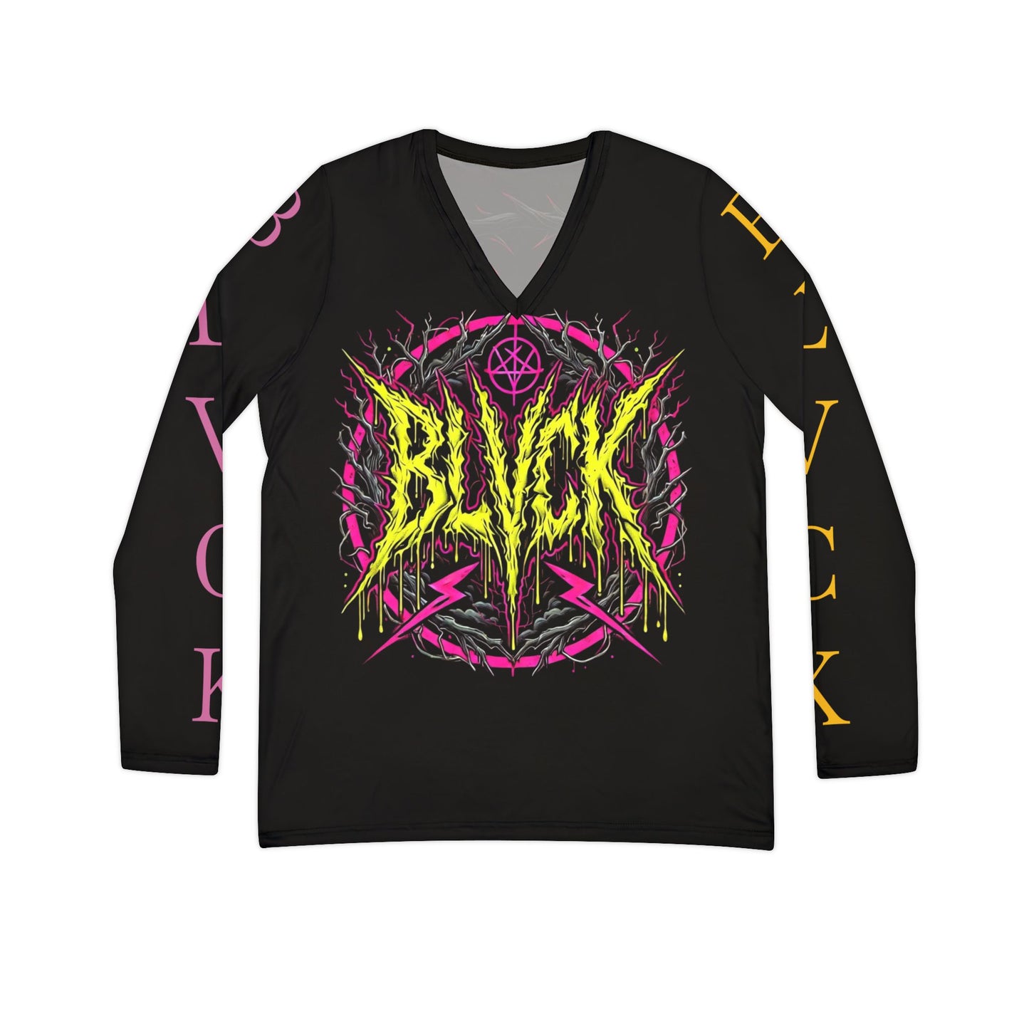 BLVCK // Gays, Theys & Slays // Long Sleeve V‑Neck