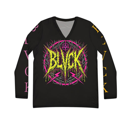 BLVCK // Gays, Theys & Slays // Long Sleeve V‑Neck