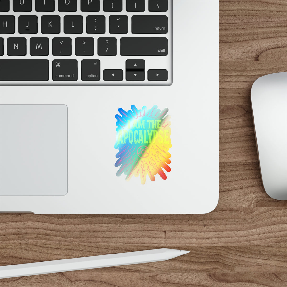 BLVCK // Holographic Sticker // Apocalypse Edition