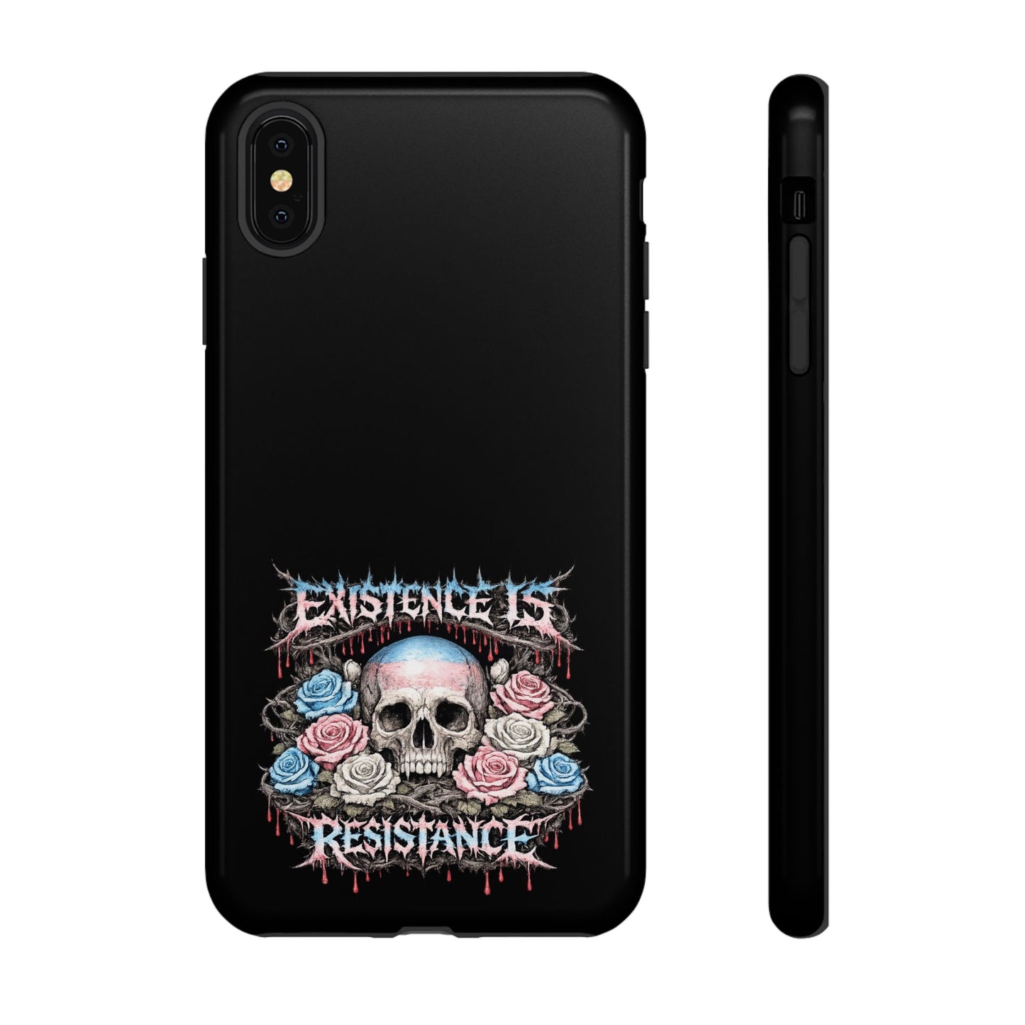 BLVCK // Existence Is Resistance - iPhone Case