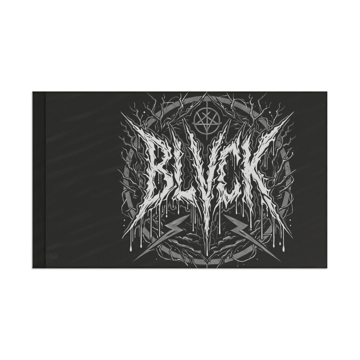 BLVCK Sigil Flag // Shadow Edition