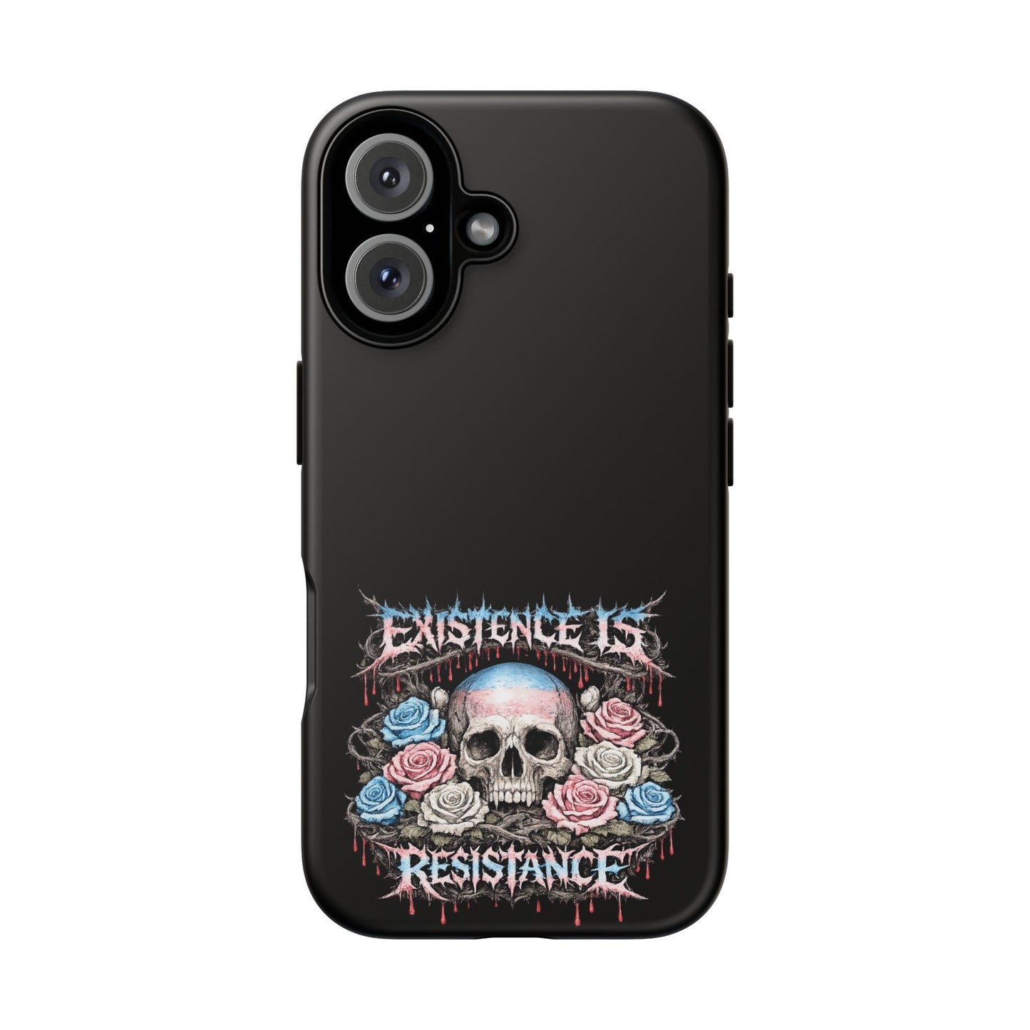 BLVCK // Existence Is Resistance - iPhone Case