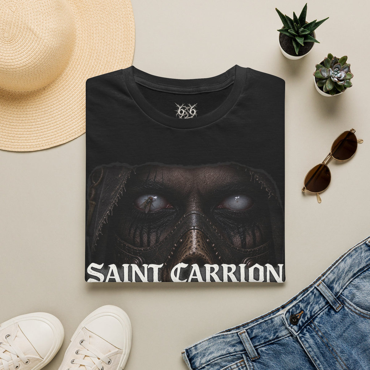SAINT CARRION // And The First Angel Came To Feed Tee