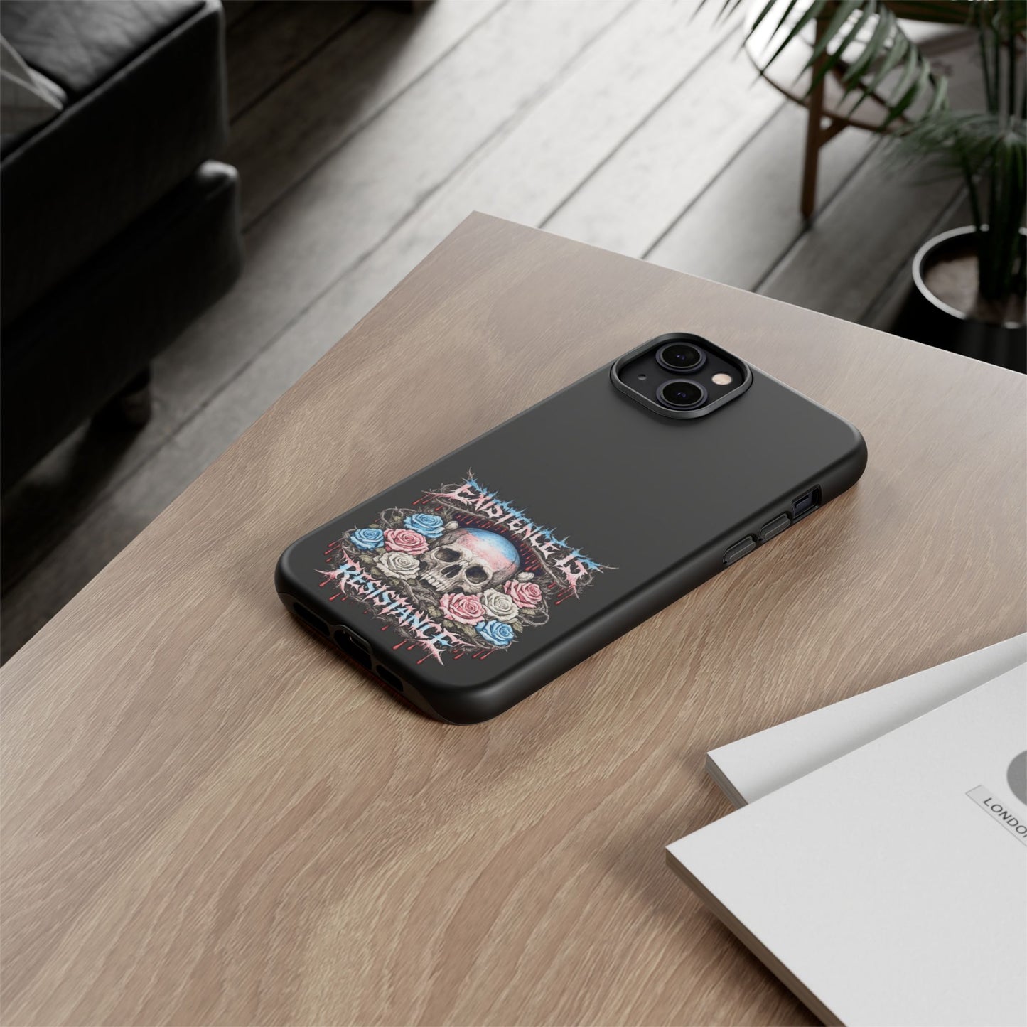 BLVCK // Existence Is Resistance - iPhone Case