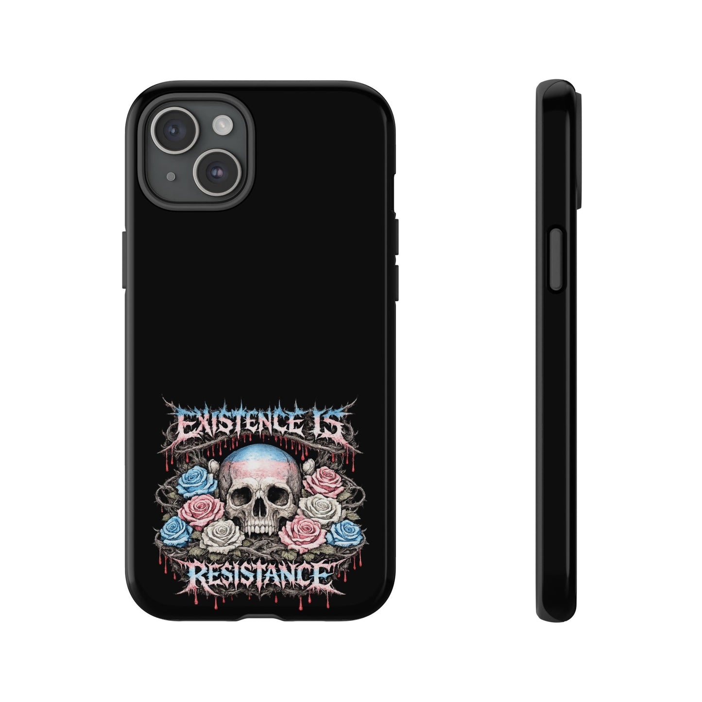 BLVCK // Existence Is Resistance - iPhone Case