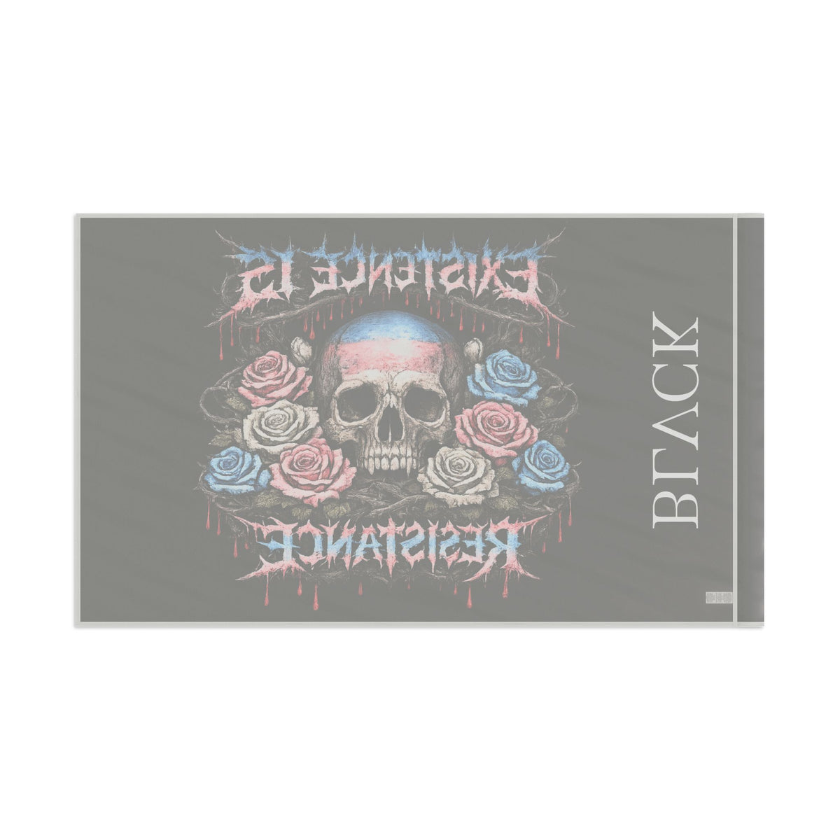 BLVCK Flag // Existence Is Resistance Edition