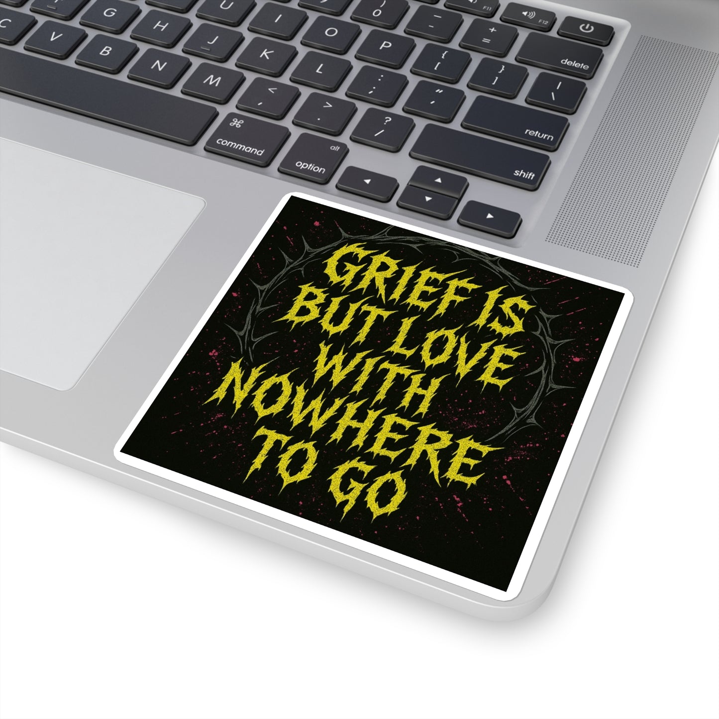Love With Nowhere To Go // 2x2 BLVCK Sticker