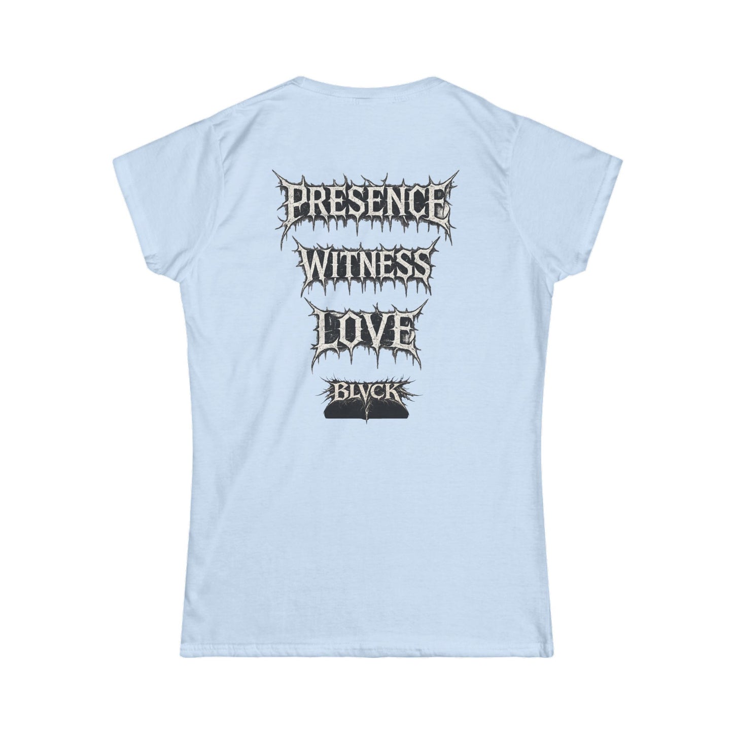 BLVCK // Better Broken Human Being - Monochrome Women's Tee