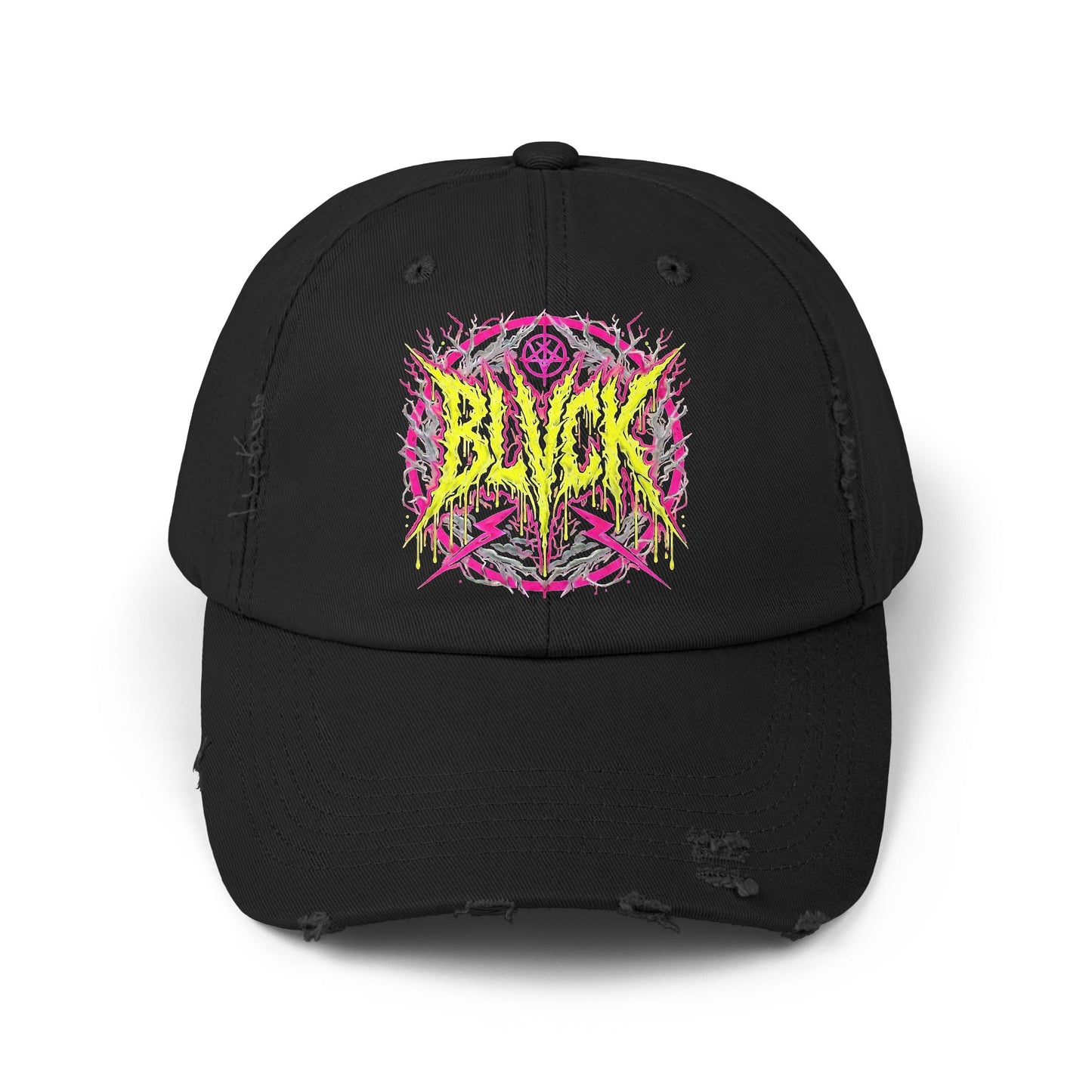 BLVCK Sigil // Distressed Cap