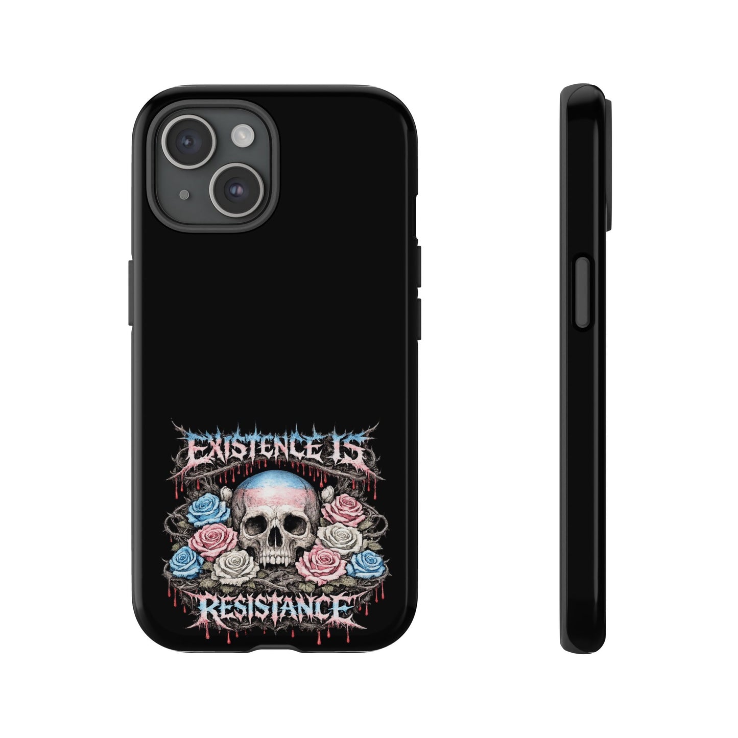 BLVCK // Existence Is Resistance - iPhone Case
