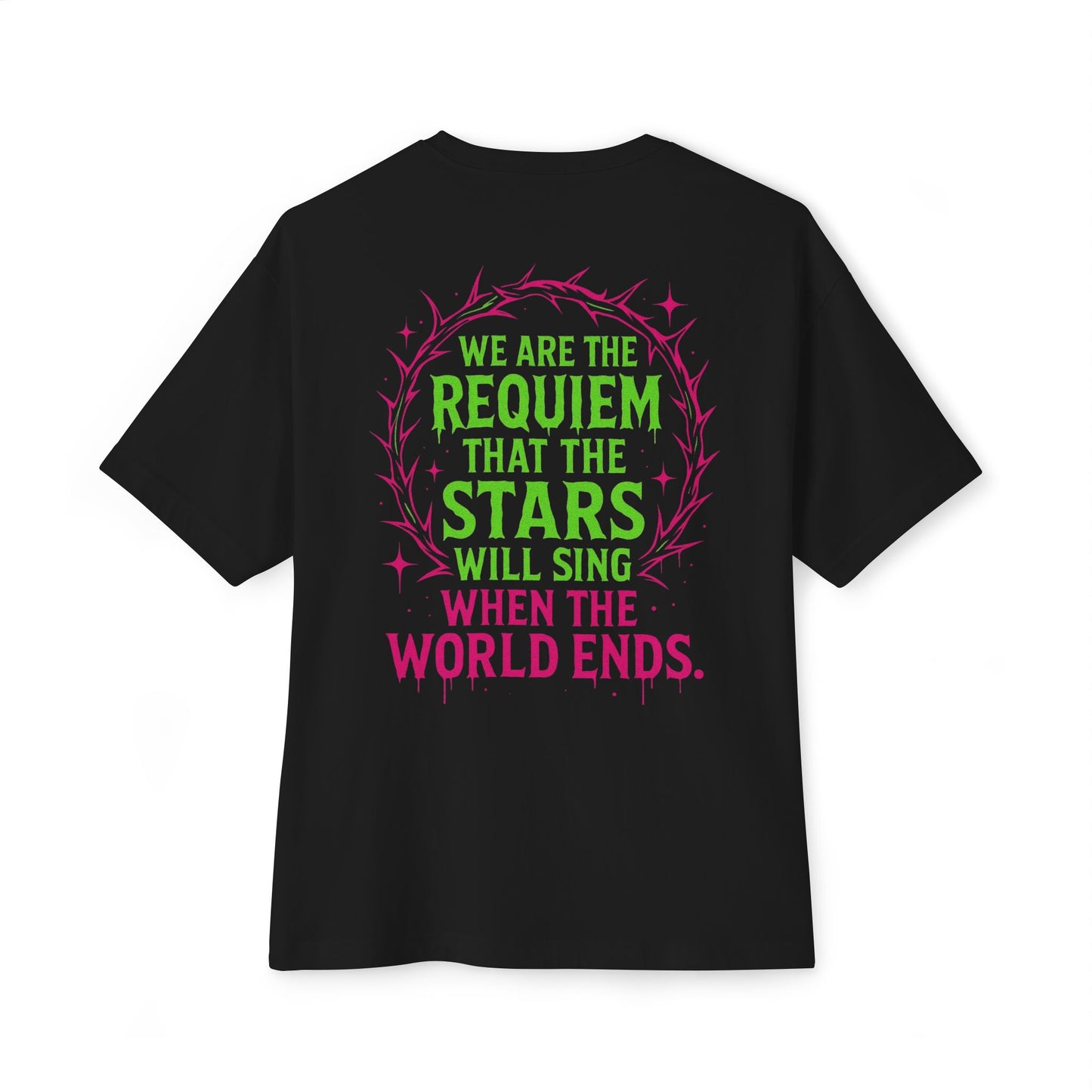 Requiem // BLVCK Oversized Boxy Tee