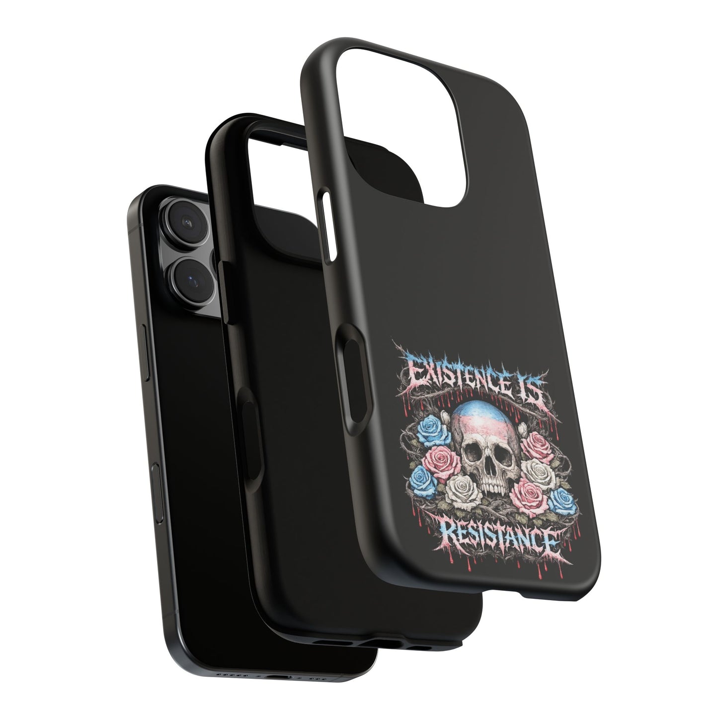 BLVCK // Existence Is Resistance - iPhone Case