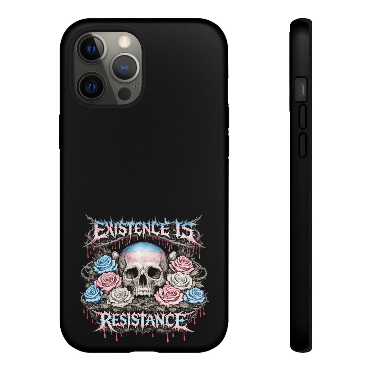 BLVCK // Existence Is Resistance - iPhone Case
