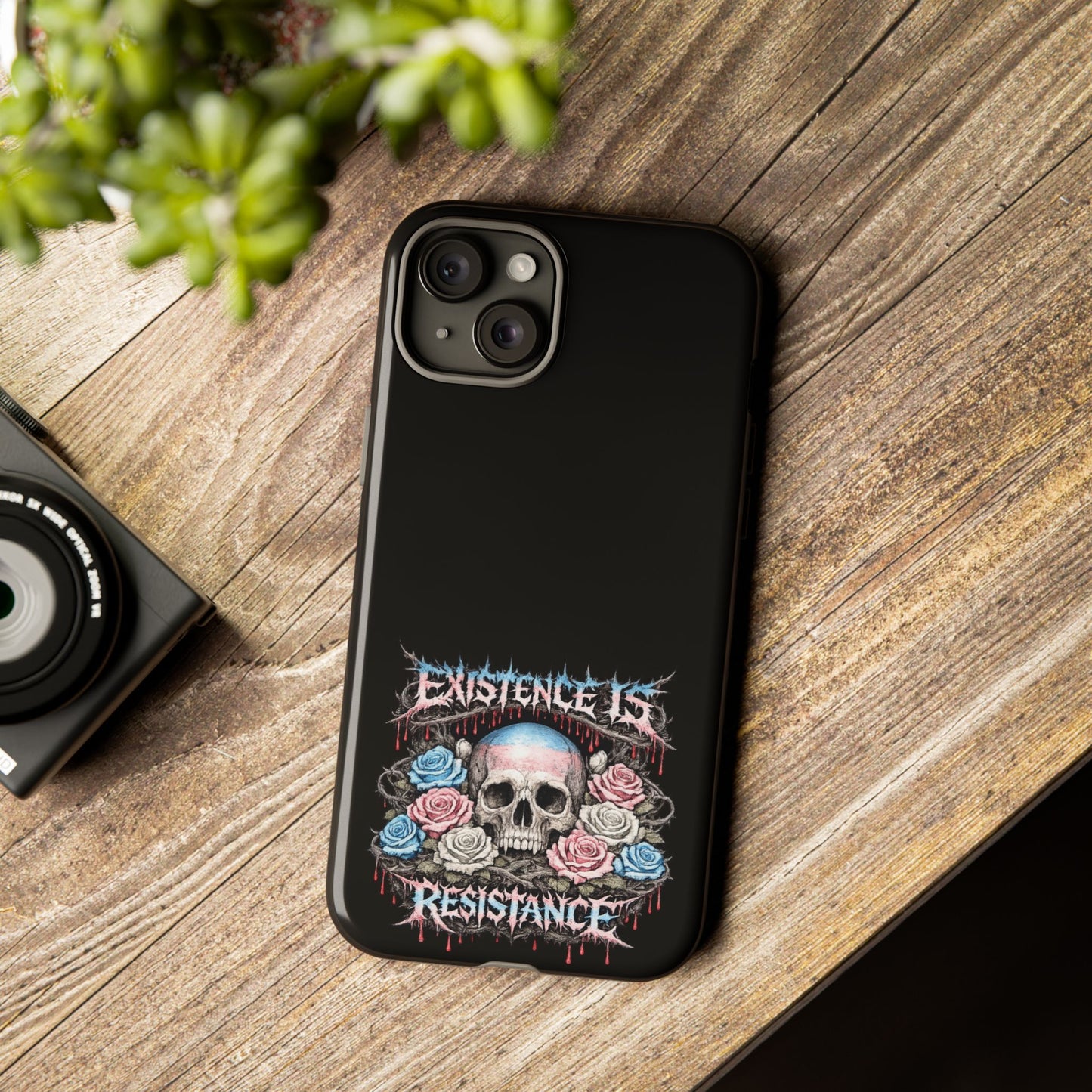BLVCK // Existence Is Resistance - iPhone Case