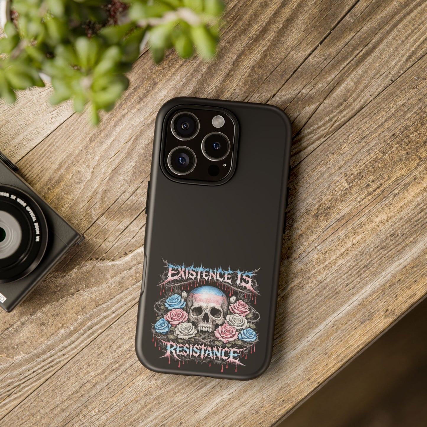 BLVCK // Existence Is Resistance - iPhone Case