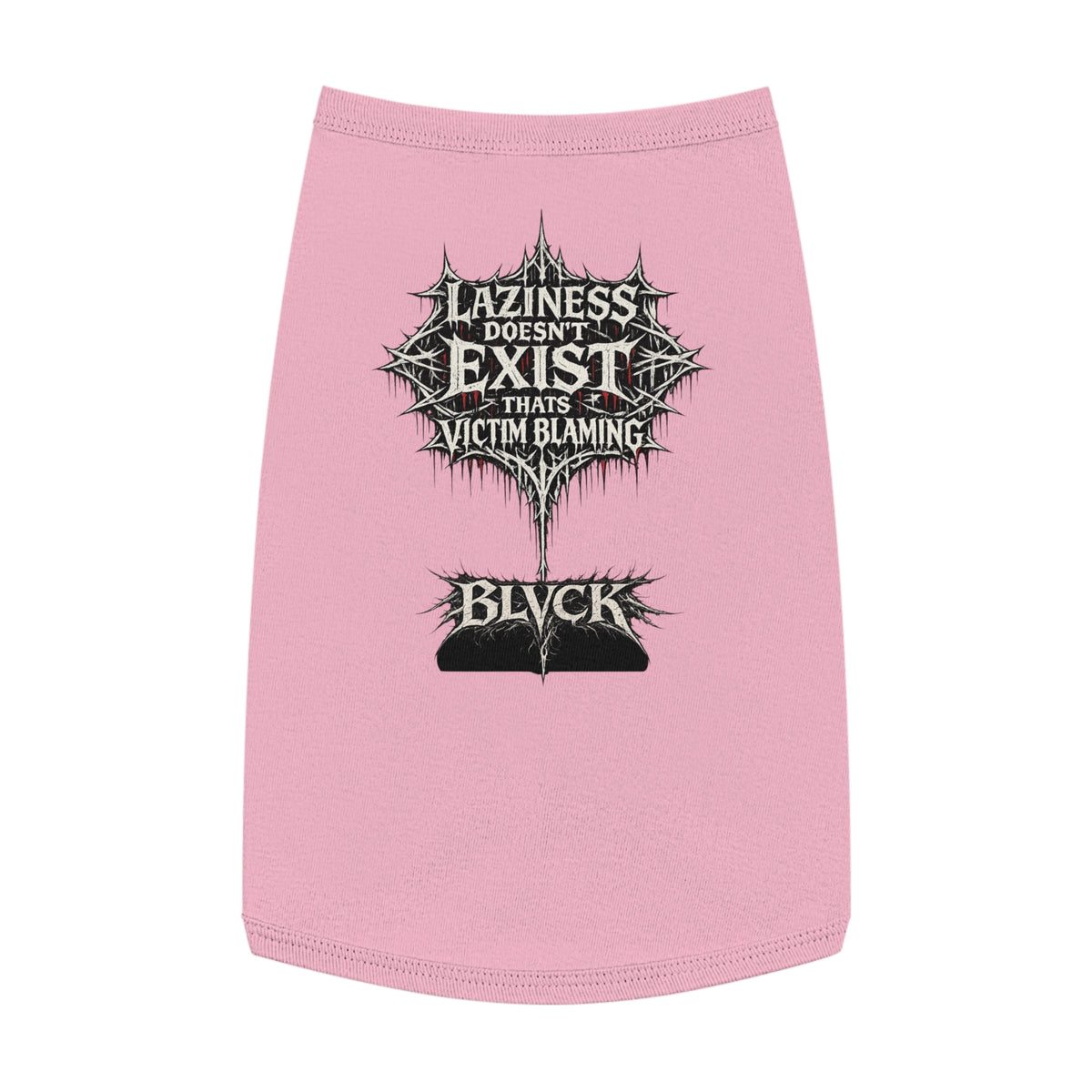BLVCK // Laziness Doesn’t Exist - Animal Roommate Shirt