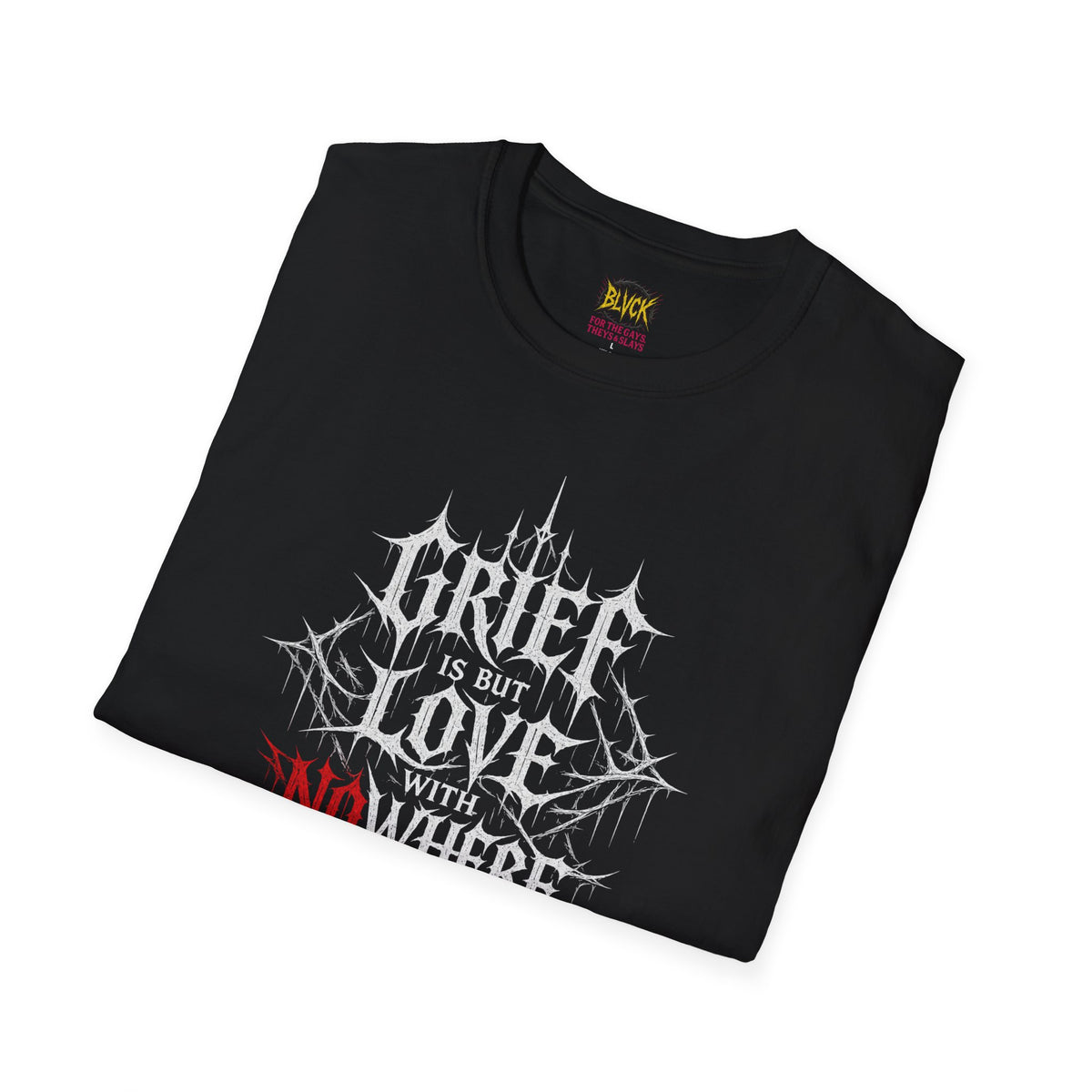 Grief Is Love // BLVCK Mourning Tee