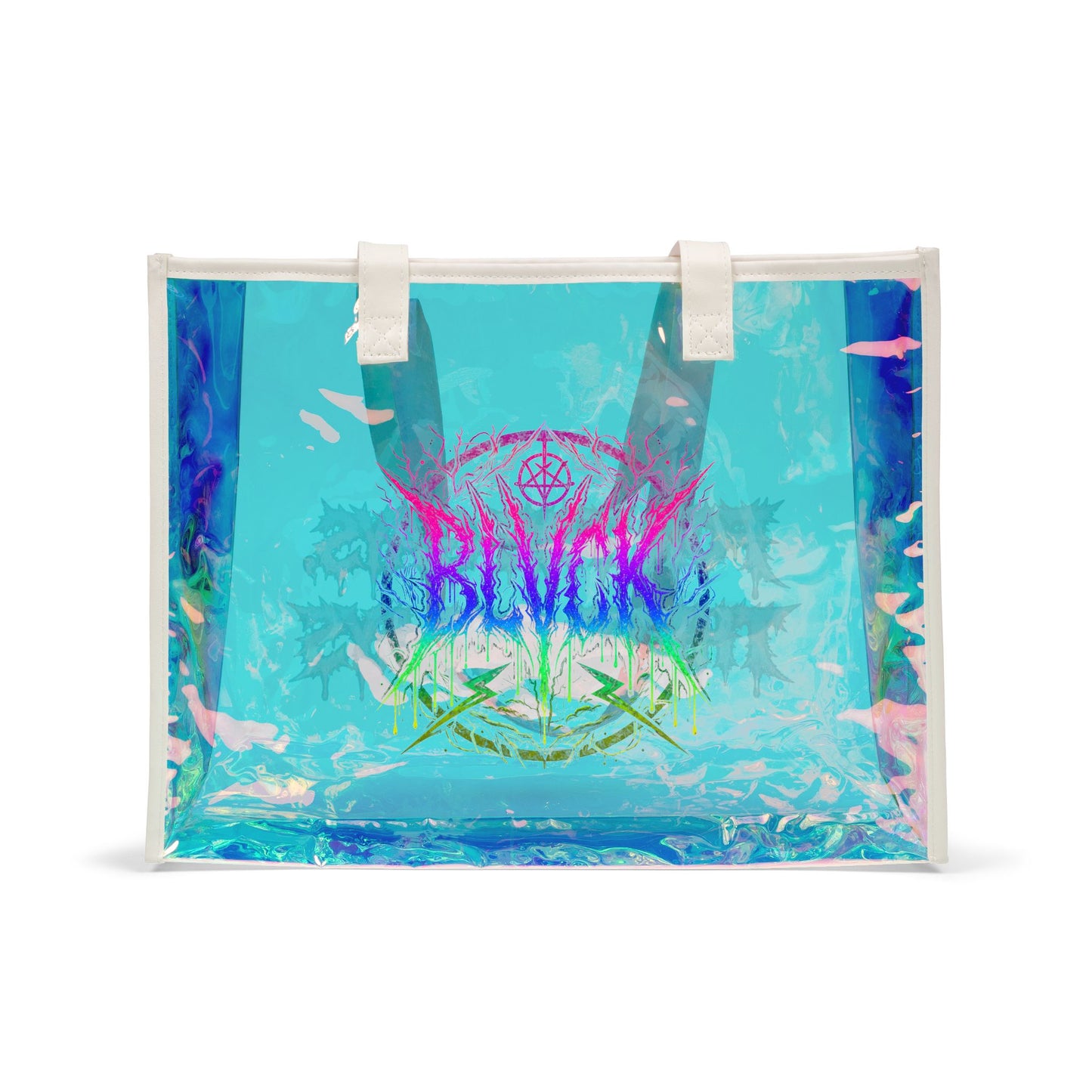 BLVCK // Holographic Tote Bag – Pride Edition