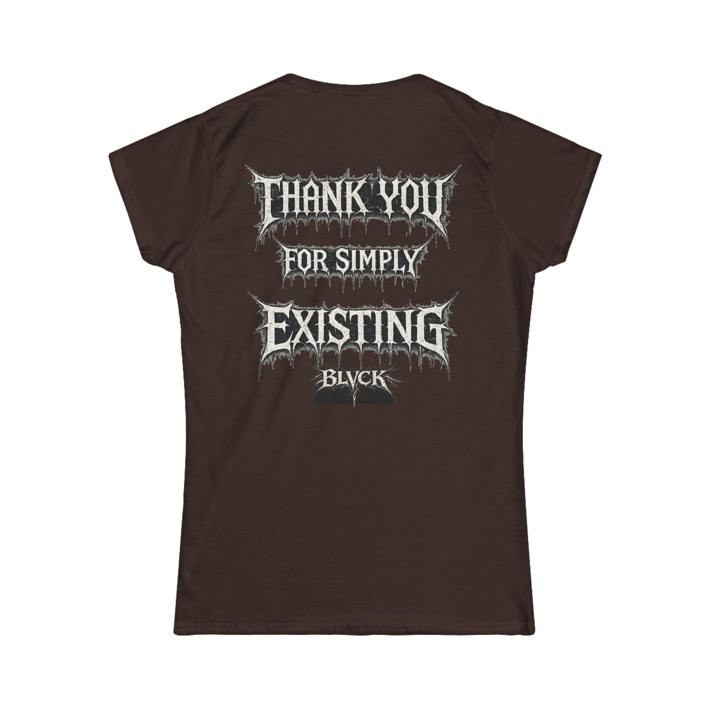 BLVCK // God Died Screaming - Women's Tee
