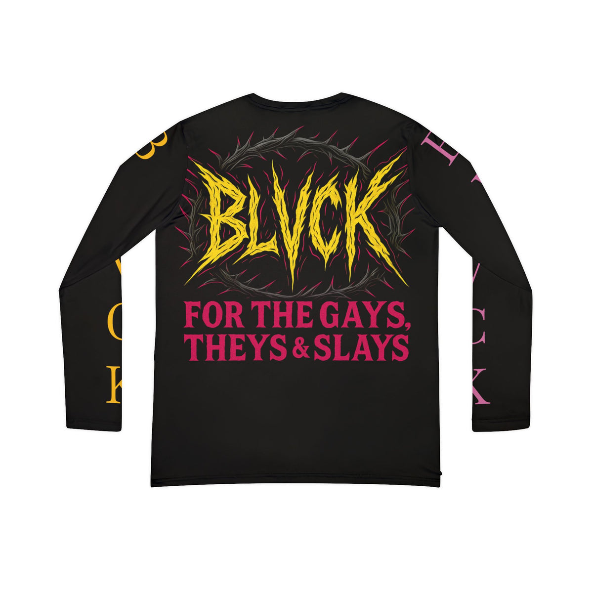 BLVCK // Gays, Theys & Slays // Long Sleeve V‑Neck