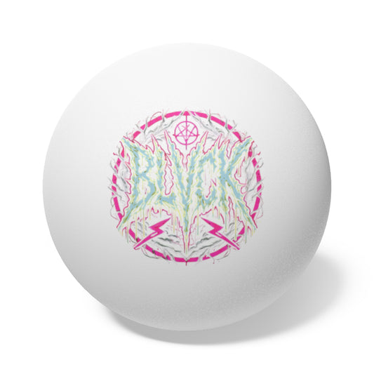 BLVCK // Transmutation Sigil // Ping Pong Balls (Set of 6)