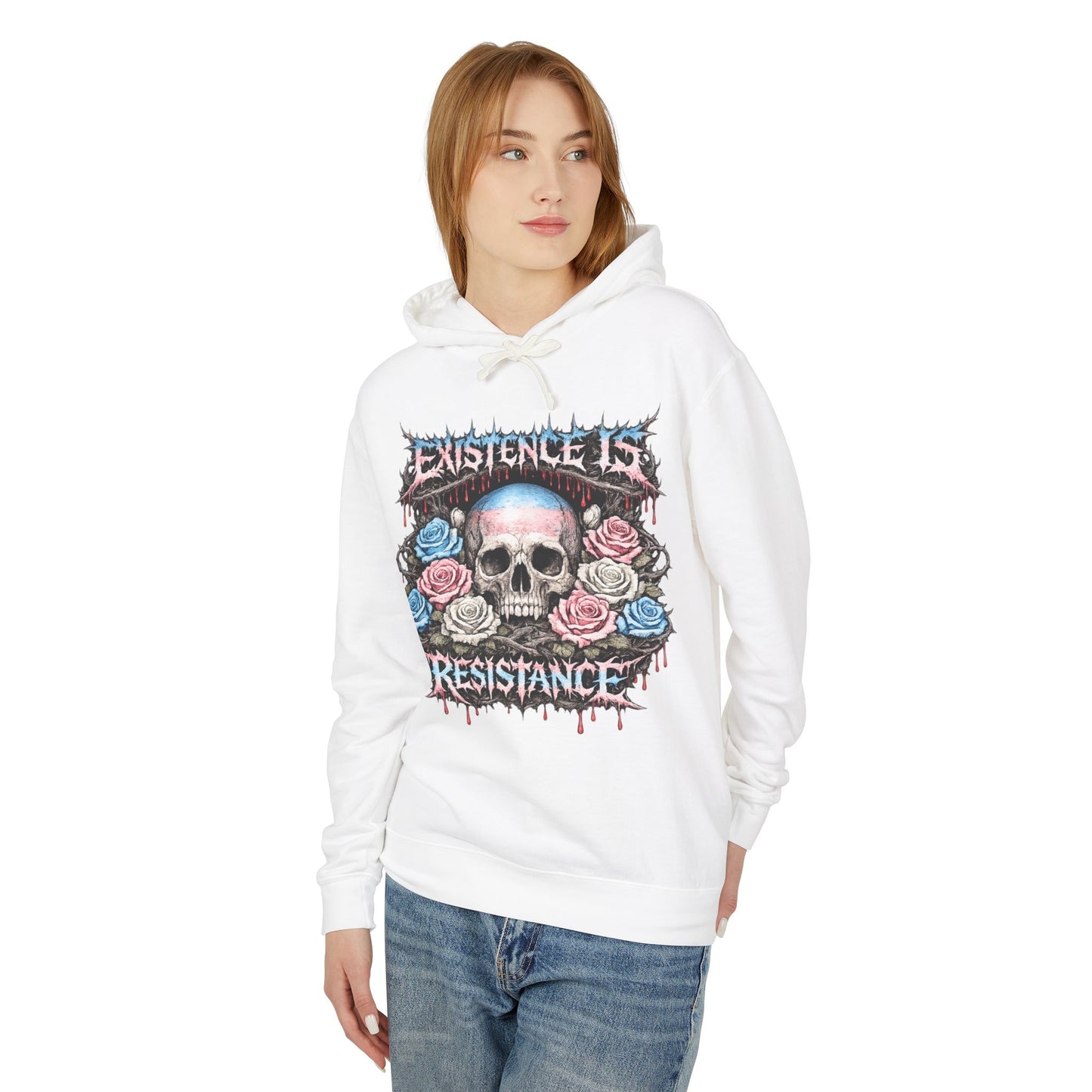 BLVCK // Existence Is Resistance Pride Hoodie