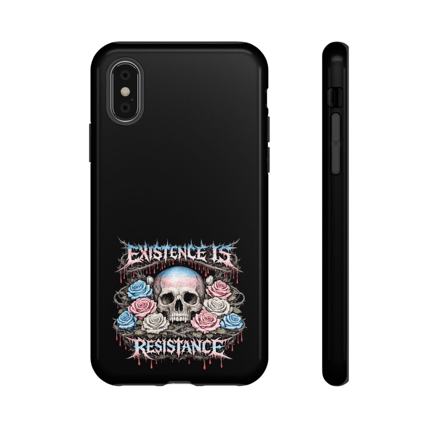 BLVCK // Existence Is Resistance - iPhone Case