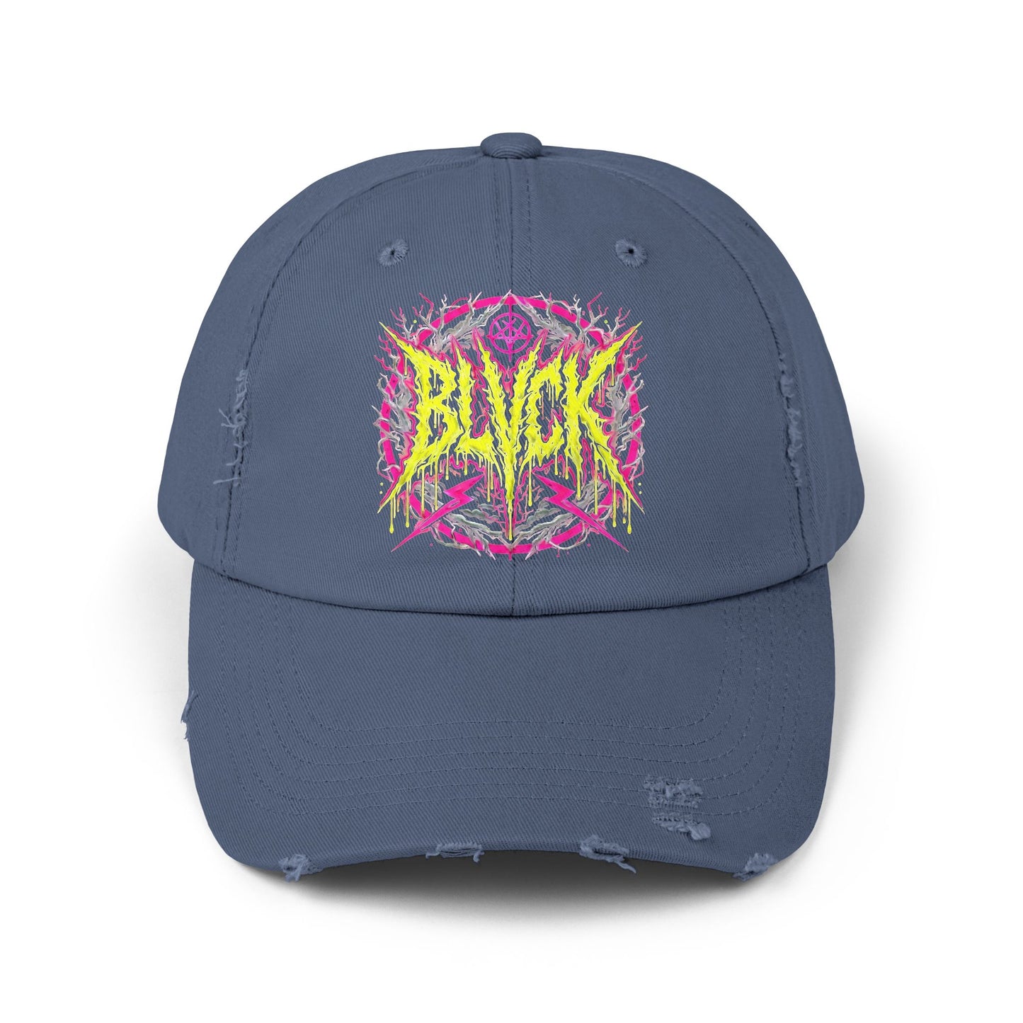 BLVCK Sigil // Distressed Cap