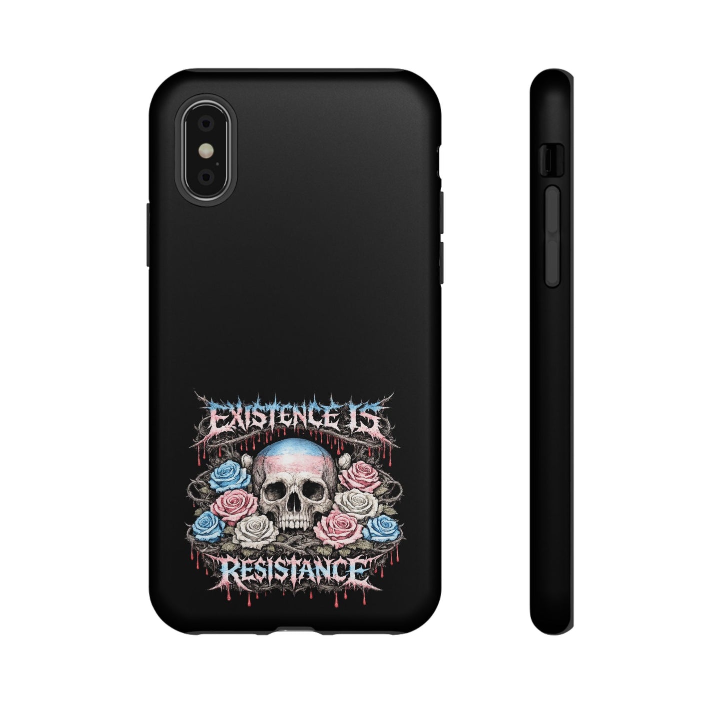 BLVCK // Existence Is Resistance - iPhone Case