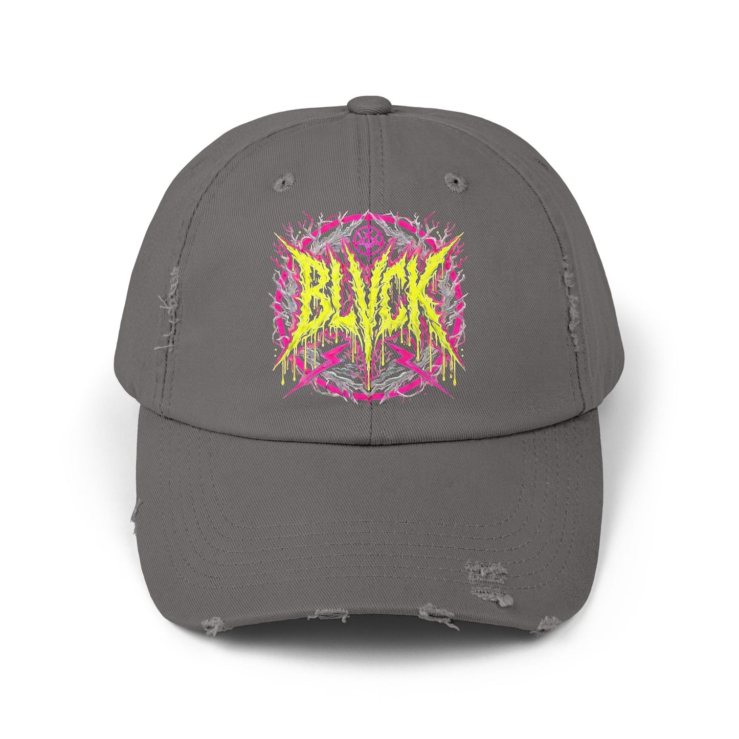 BLVCK Sigil // Distressed Cap