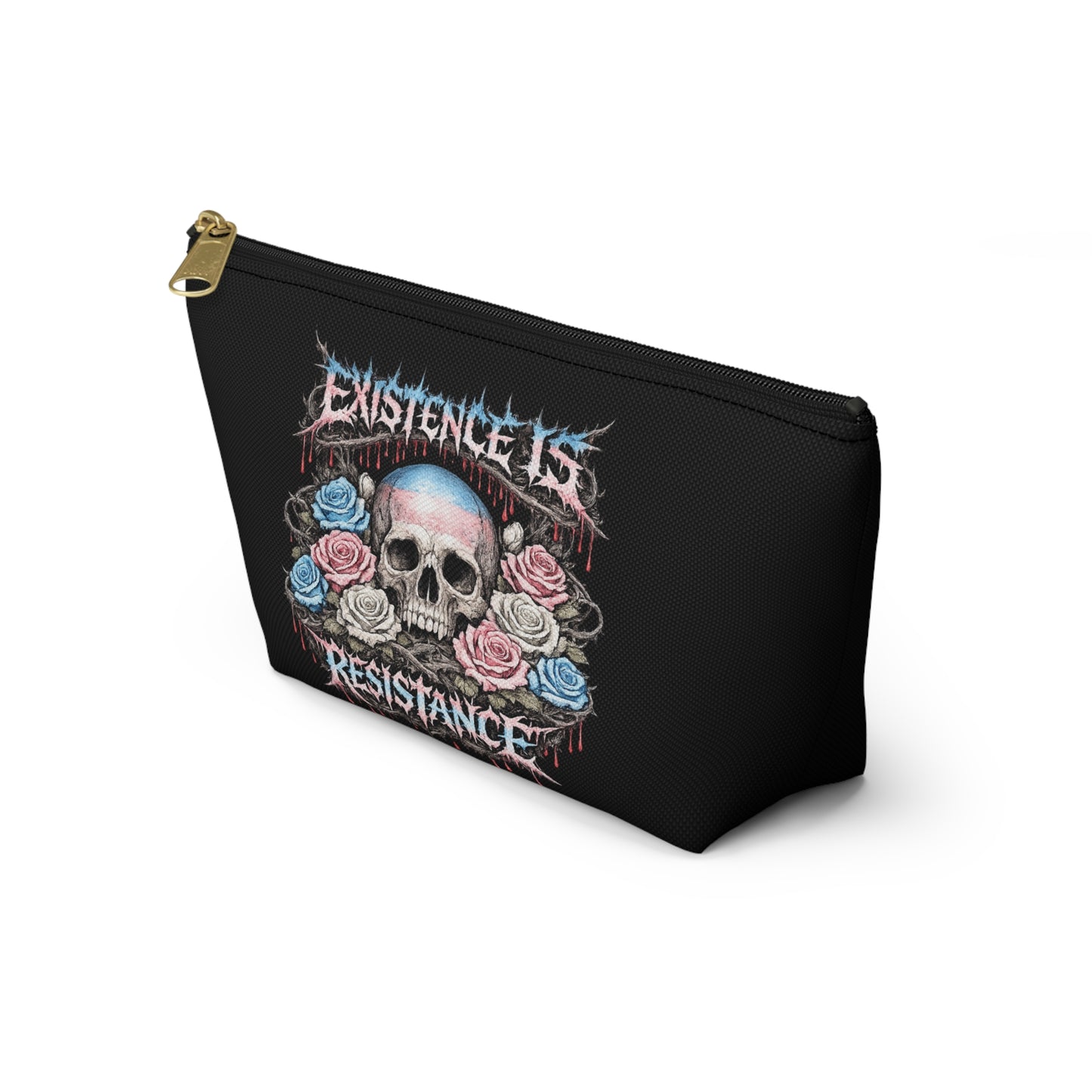BLVCK // Existence is Resistance T-Bottom Accessory Pouch