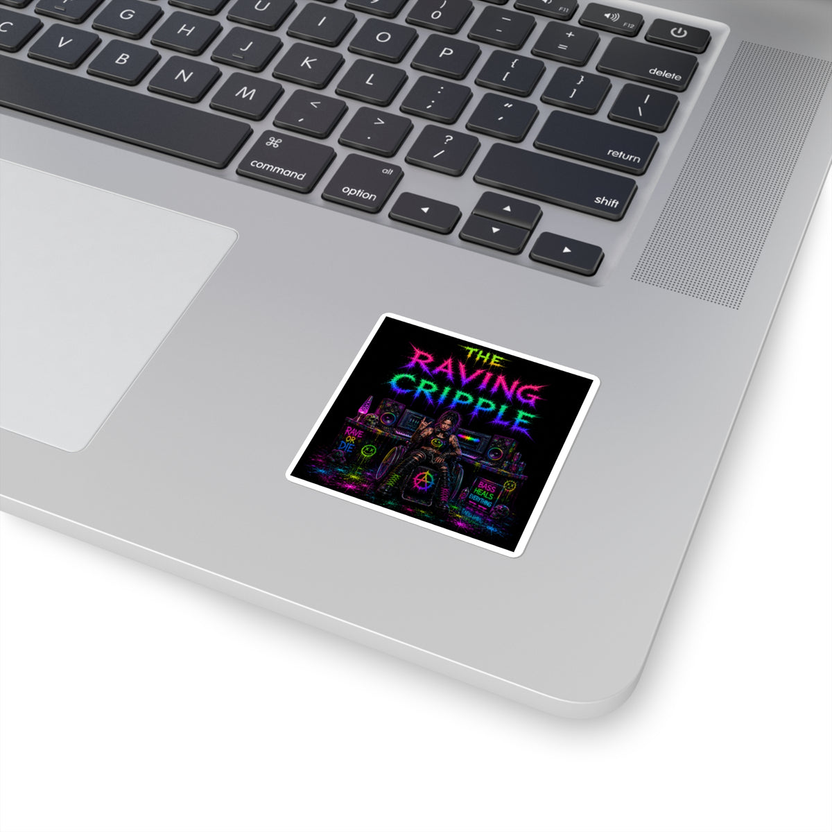The Raving Cripple – BLVCK Sticker (Louise Edition)