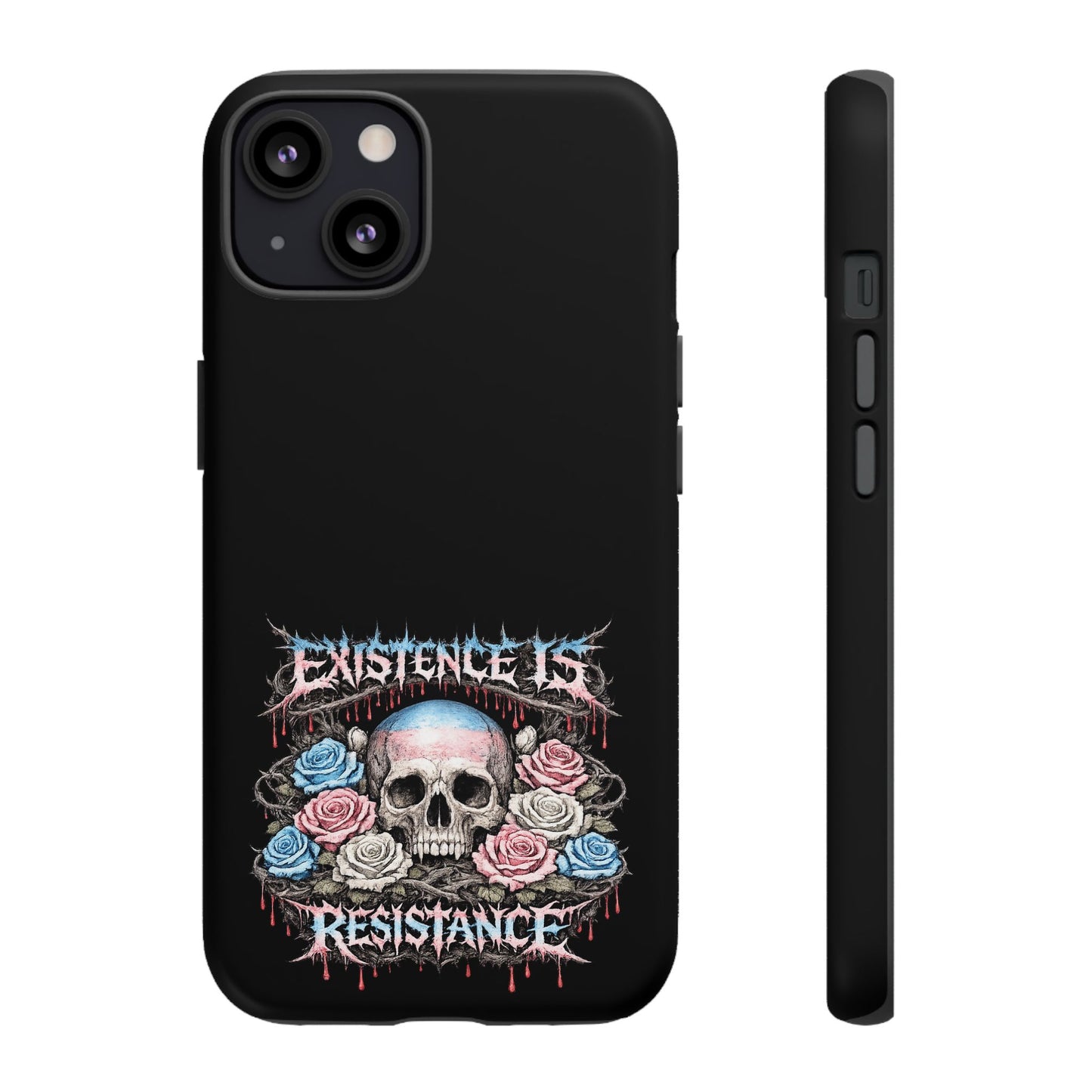 BLVCK // Existence Is Resistance - iPhone Case