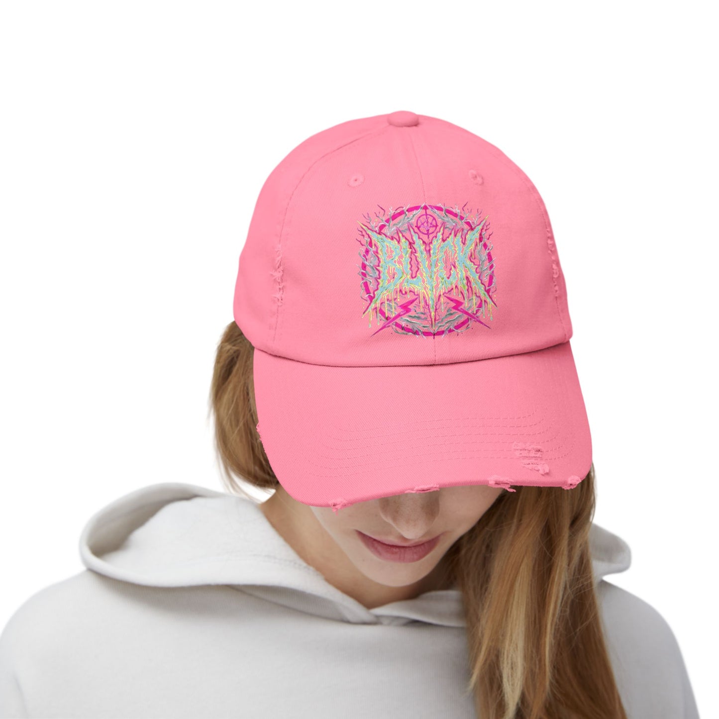 BLVCK // Transmutation Sigil - Distressed Cap