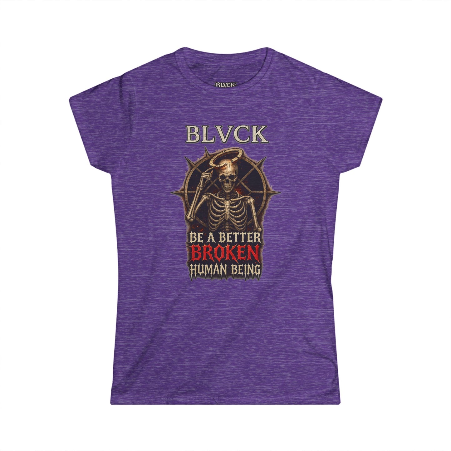 BLVCK // Better Broken Human Being - Women's Tee
