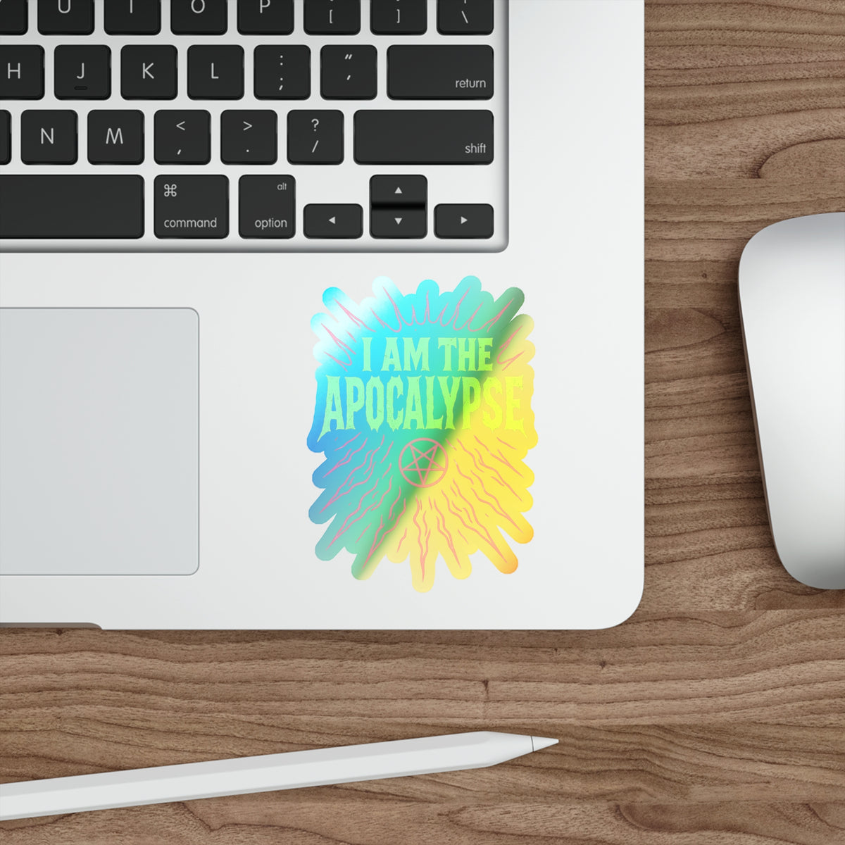 BLVCK // Holographic Sticker // Apocalypse Edition